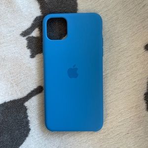 Apple 11 Pro Max Silicone Case "Surf Blue"